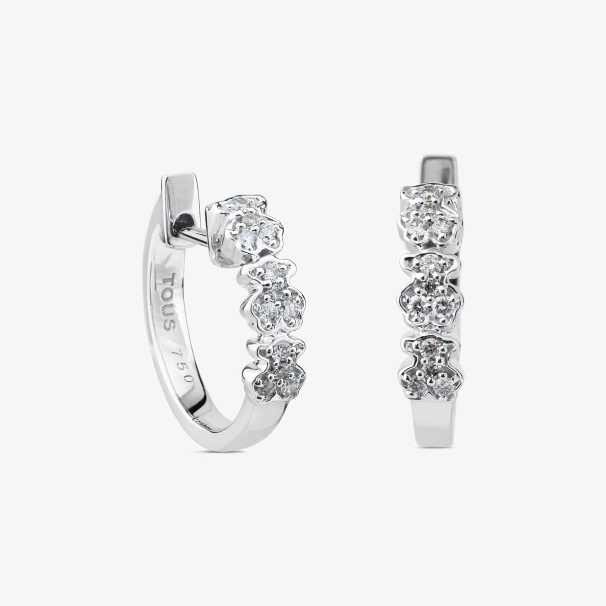 Tous - Brincos Fancy Em Ouro - Transparent