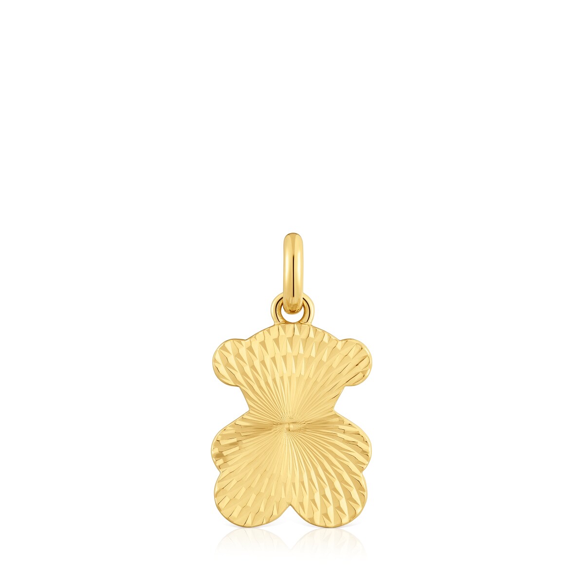 Tous - Pingente Urso Texturizado Com Banho De Ouro De 18 K Sobre Prata Sweet Dolls - Golden