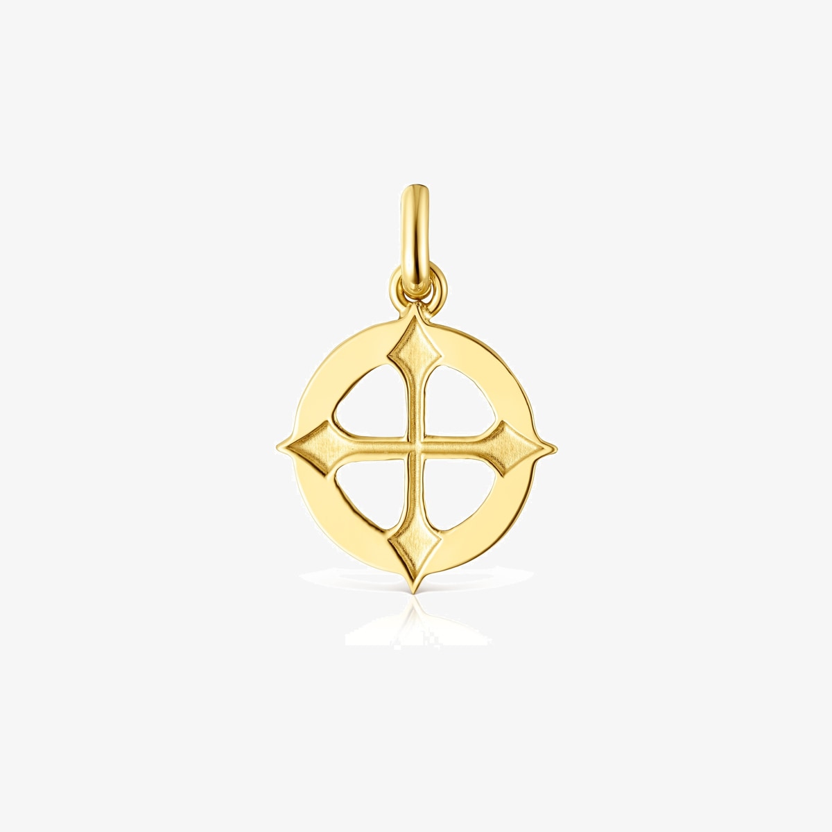 Tous - Medalla Cruz Con Baño De Oro 18 Kt Sobre Plata Tamara Falcó X Tous - Dorado