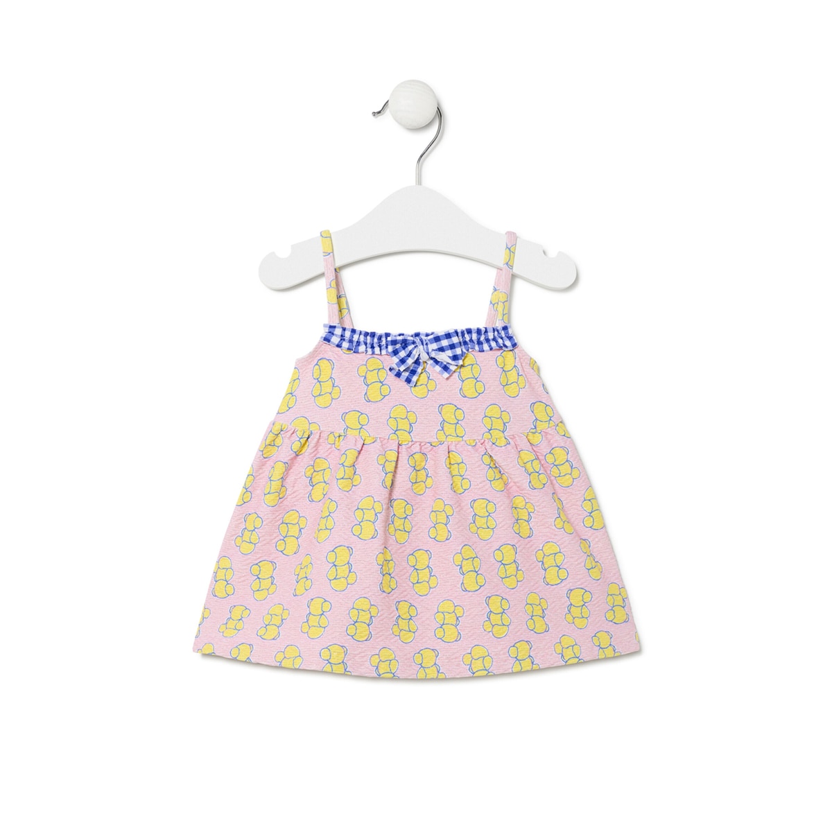 Tous - Vestido De Alças De Menina Chic Cor-De-Rosa - Pink