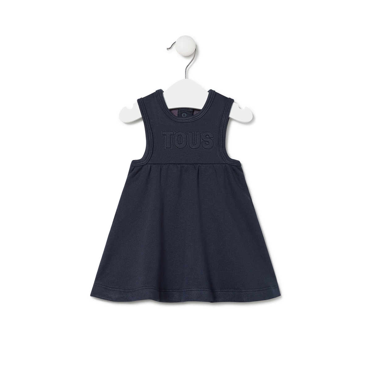 Tous - Vestido De Bebé Menina Classic Azul Marinho - Navy