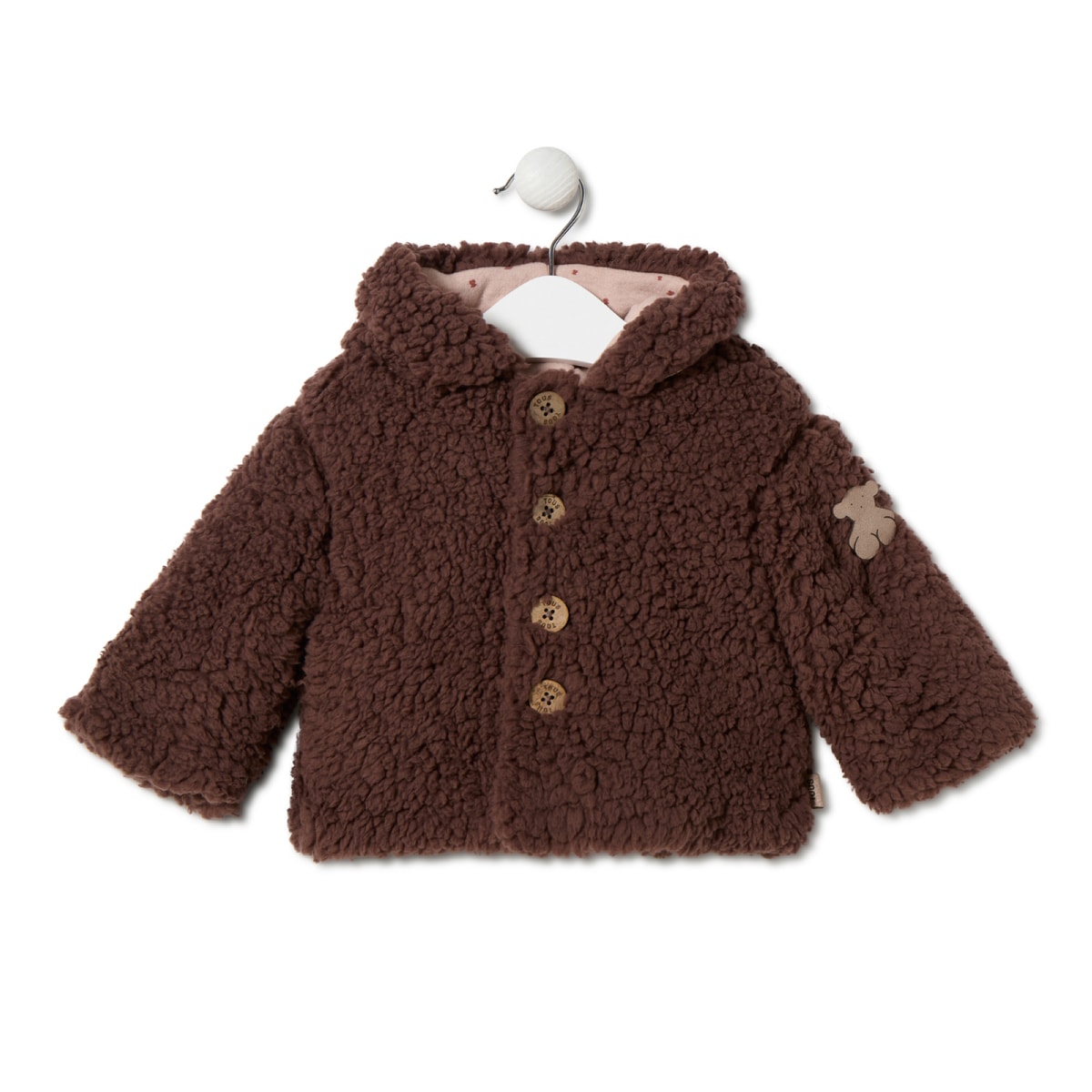 Tous - Abrigo Con Capucha Pink Rosa -