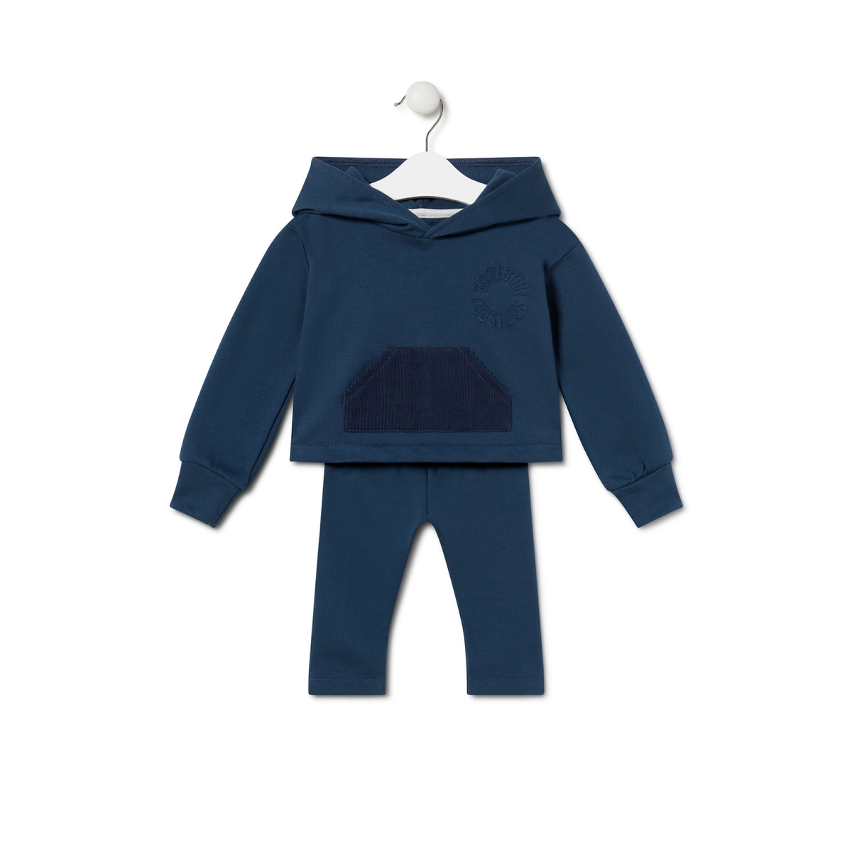 Tous - Baby Outfit In Trend Navy Blue -