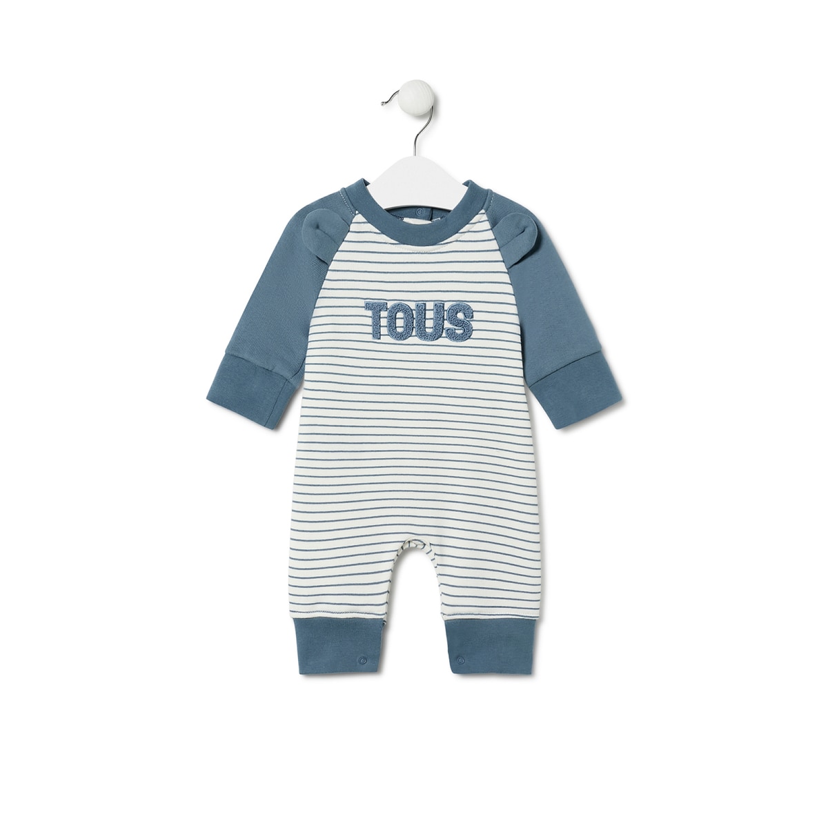 Tous - Baby Playsuit In Classic Blue -