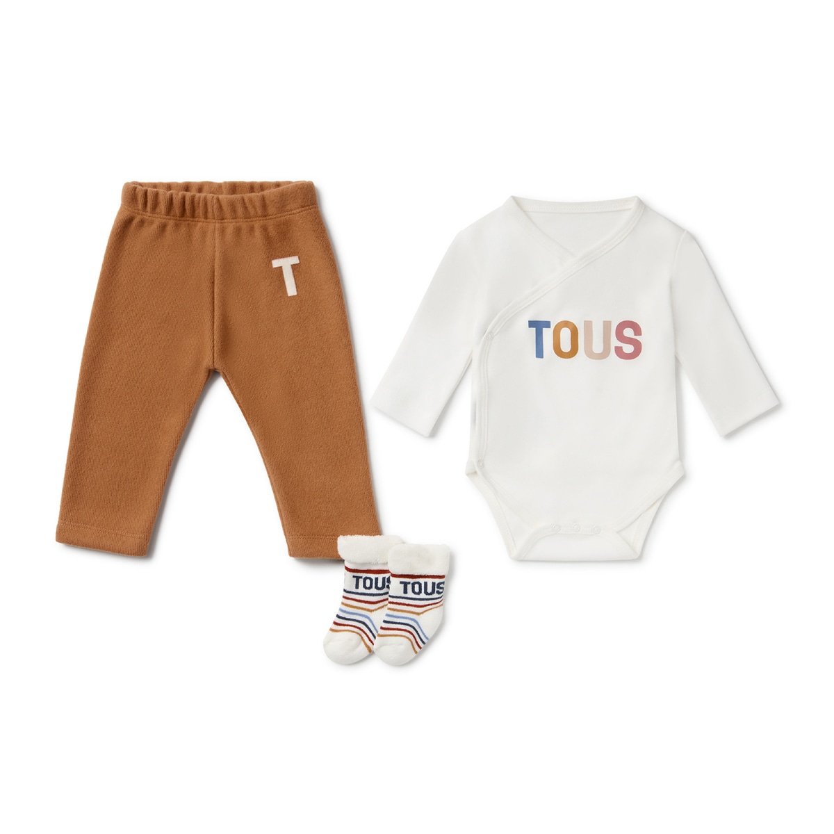 Tous - Conjunto De Bebé Recém-Nascido Geome Cor Única - Unique