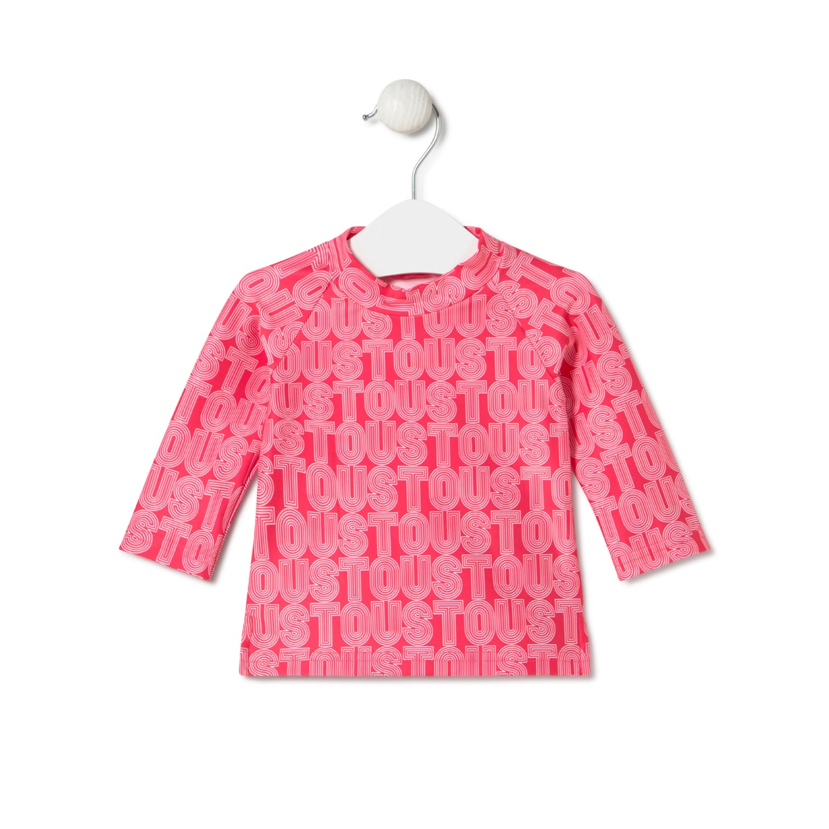 Tous - Camisola De Praia De Manga Comprida Line Coral - Coral