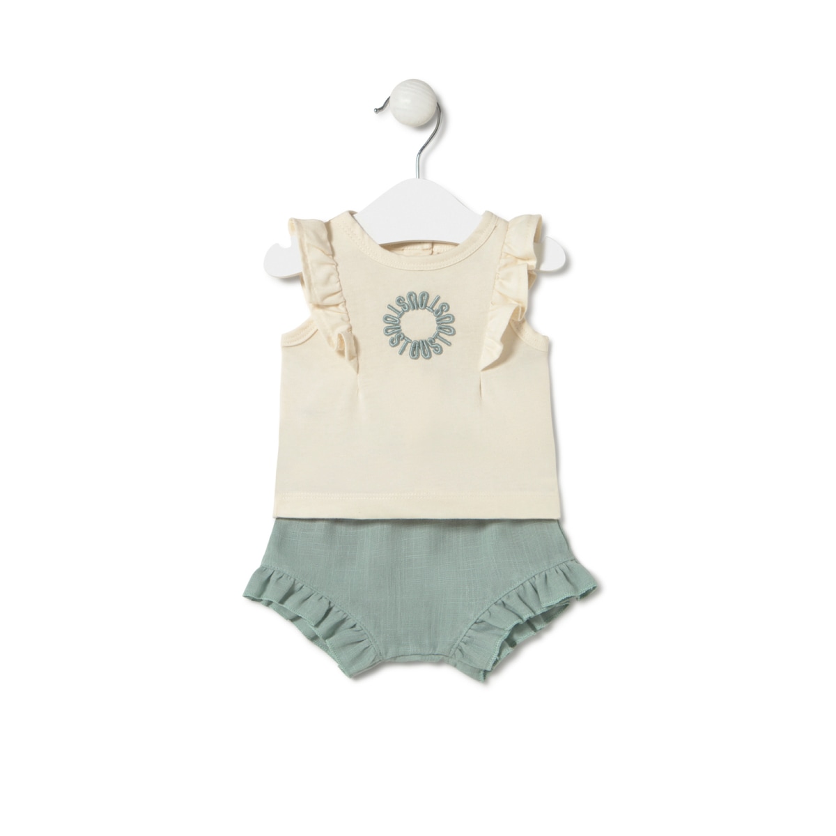 Tous - Conjunto De Bebé Menina Classic Bruma - Grey