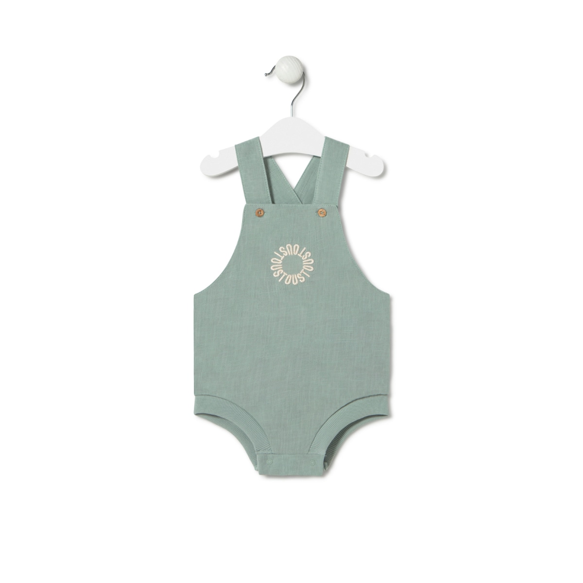 Tous - Baby Romper In Classic Mist - Grau