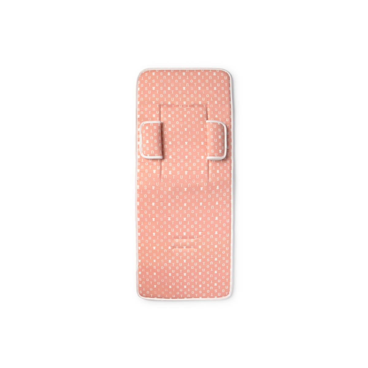 Tous - Padded Pushchair Mat In Seat Salmon - Lachsfarben