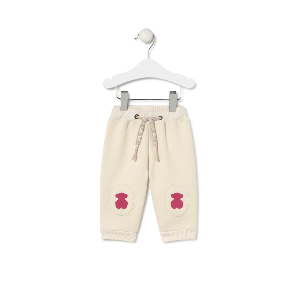 Joggers With Bears In Casual Ecru - Tous