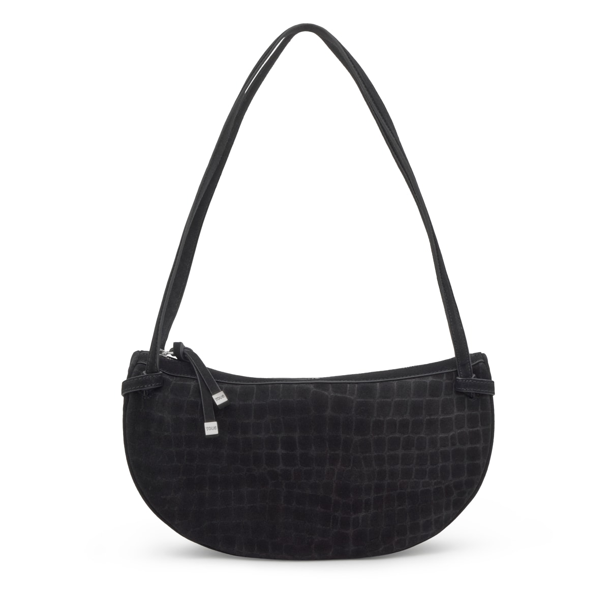 Tous - Bolso De Hombro Negro Halfmoon -