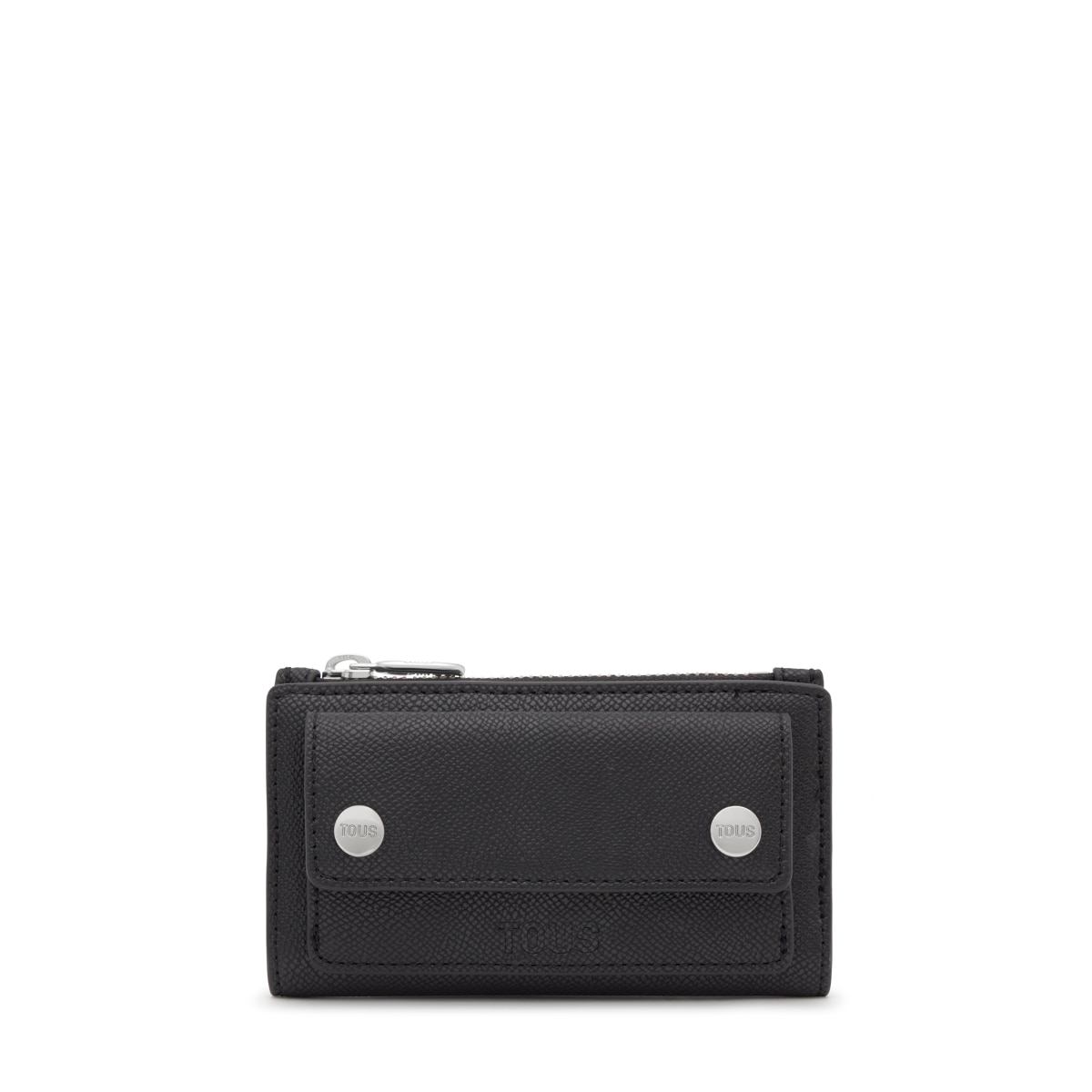 Tous - Small Black Card Wallet Tous Audree Pockets -