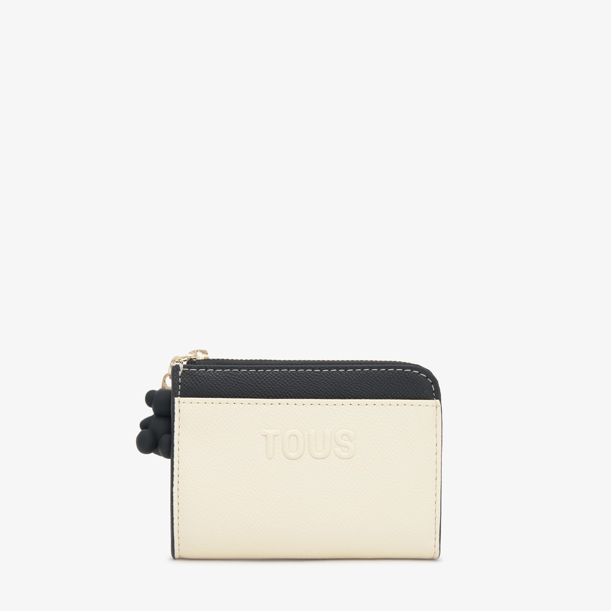 Tous - Porta-Moedas Grande Preto Tous Audree Saffiano - Black