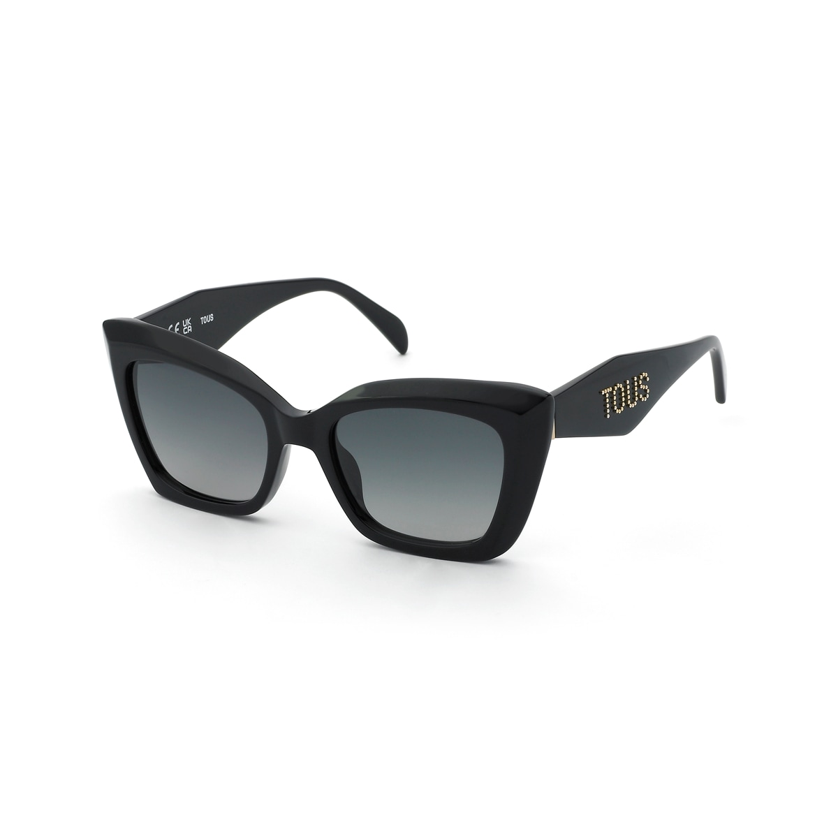 Tous - Gafas De Sol En Color Negro Faceted Logo - U