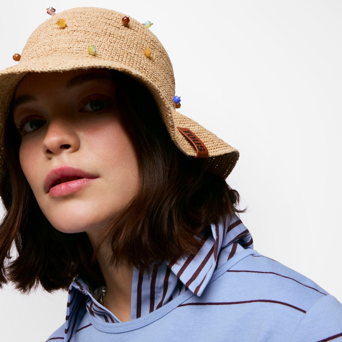 Wielokolorowy Kapelusz Z Rafii Tous Summer Holidays - Tous