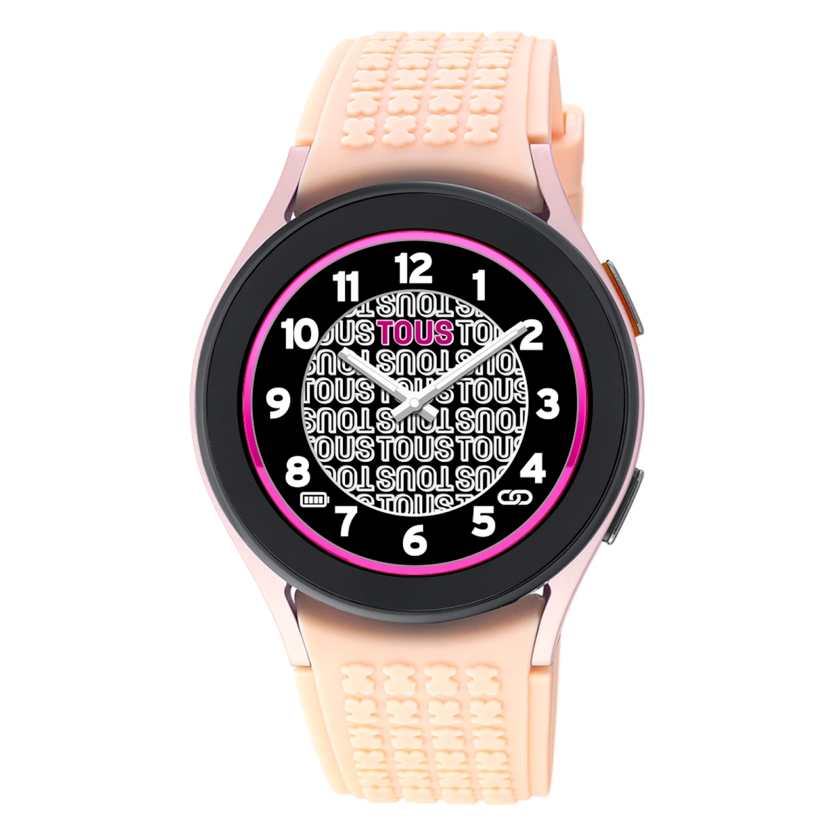 Tous - Samsung Galaxy Watch 5 X Tous Smartwatch In Pink Aluminum With Pink Silicone Band -