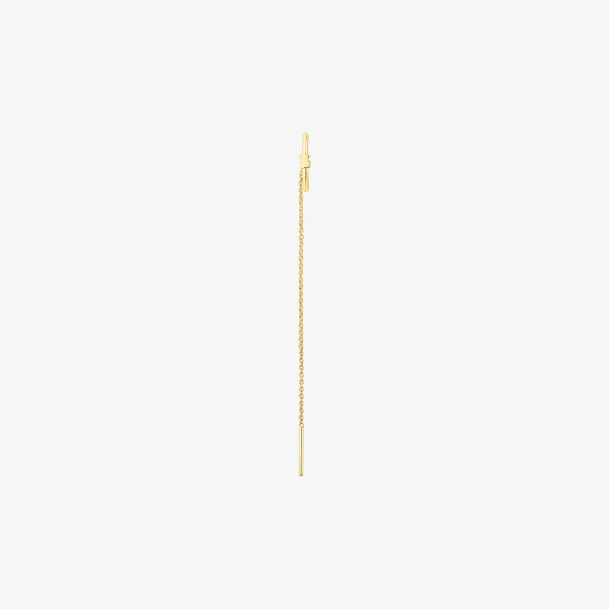 Tous - Brinco Motivo Urso Com Corrente Tous Cool Joy Em Ouro - Golden