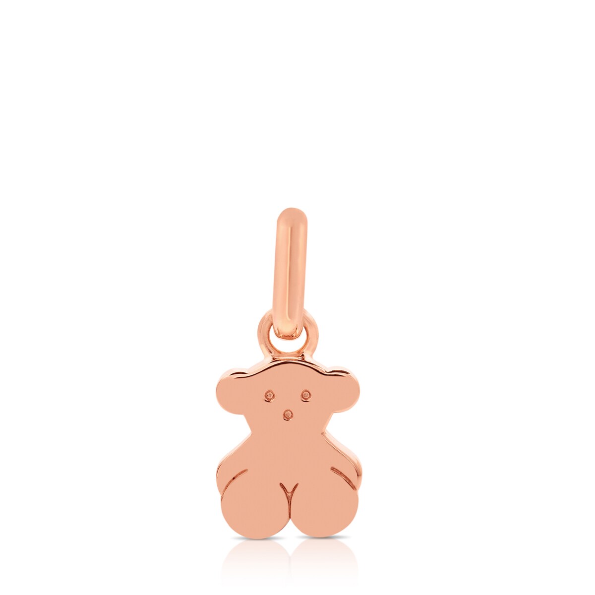 Tous - Pingente Sweet Dolls Em Prata Vermeil Rosa - Pink