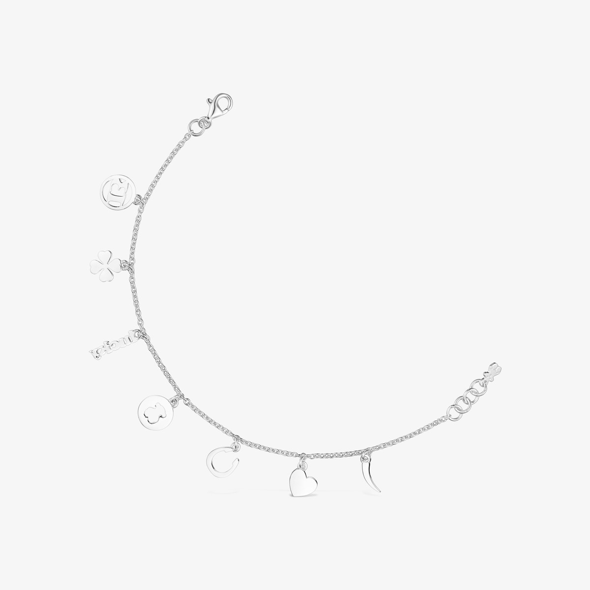 Tous - Pulseira Tous Good Vibes Em Prata - Silver