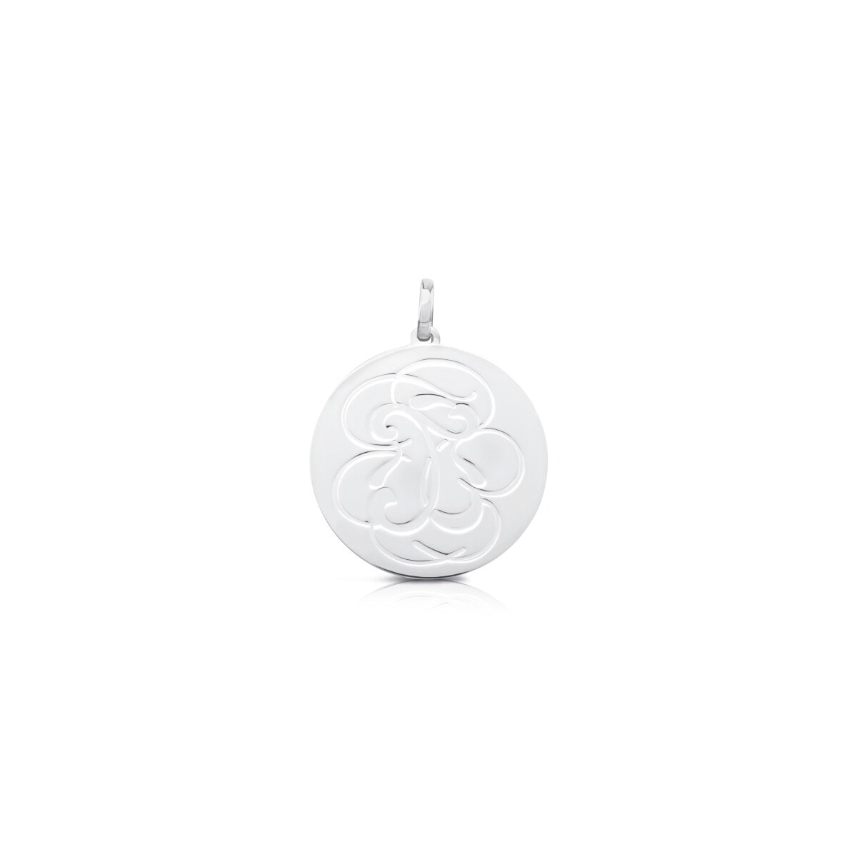Tous - Pingente Rubric Em Prata - Silver