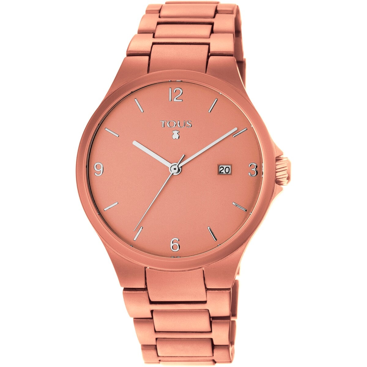 Tous - Relógio Motion Aluminio Em Alumínio Anodizado Cobre - Copper