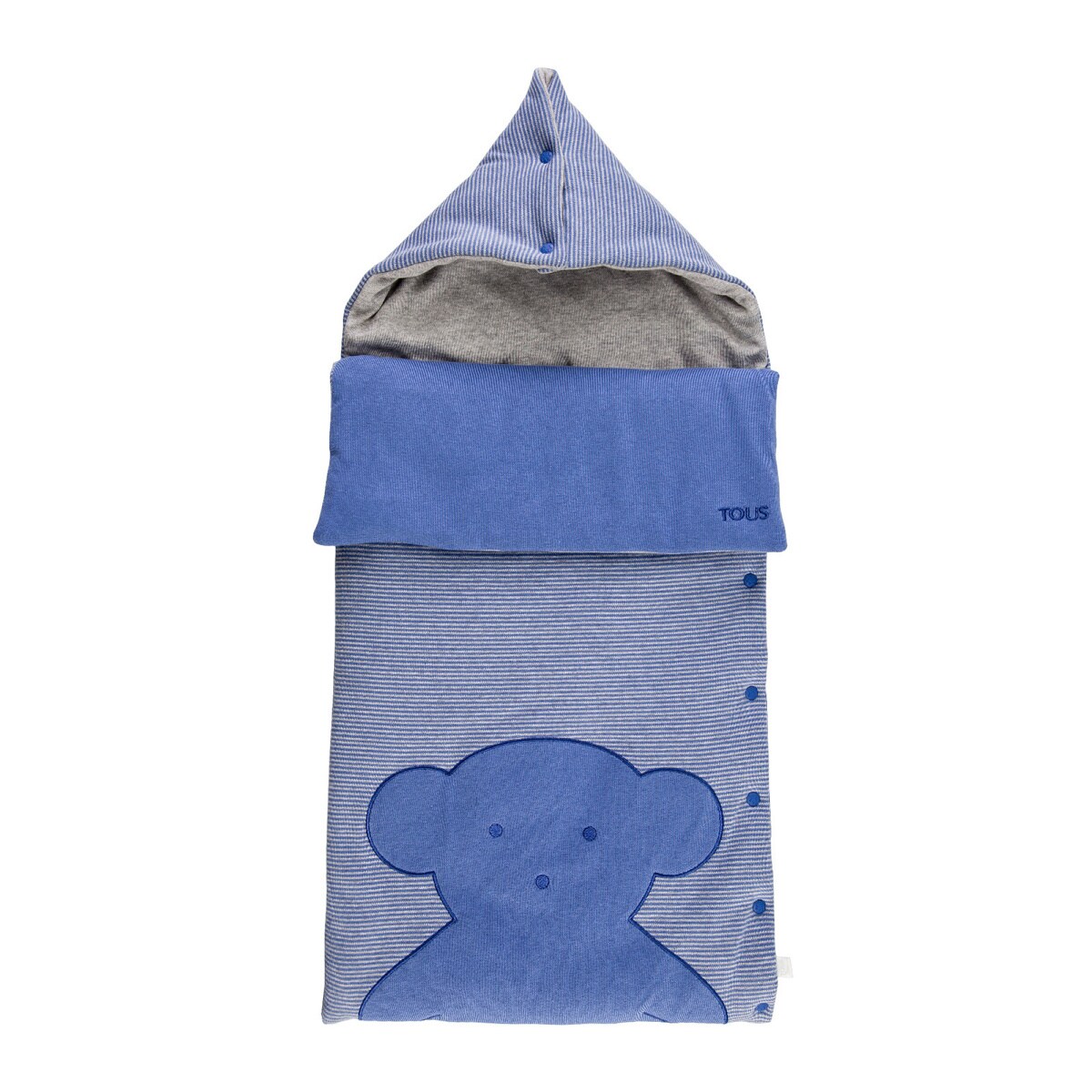 Tous - Saco Rayado Risc Azul - Único