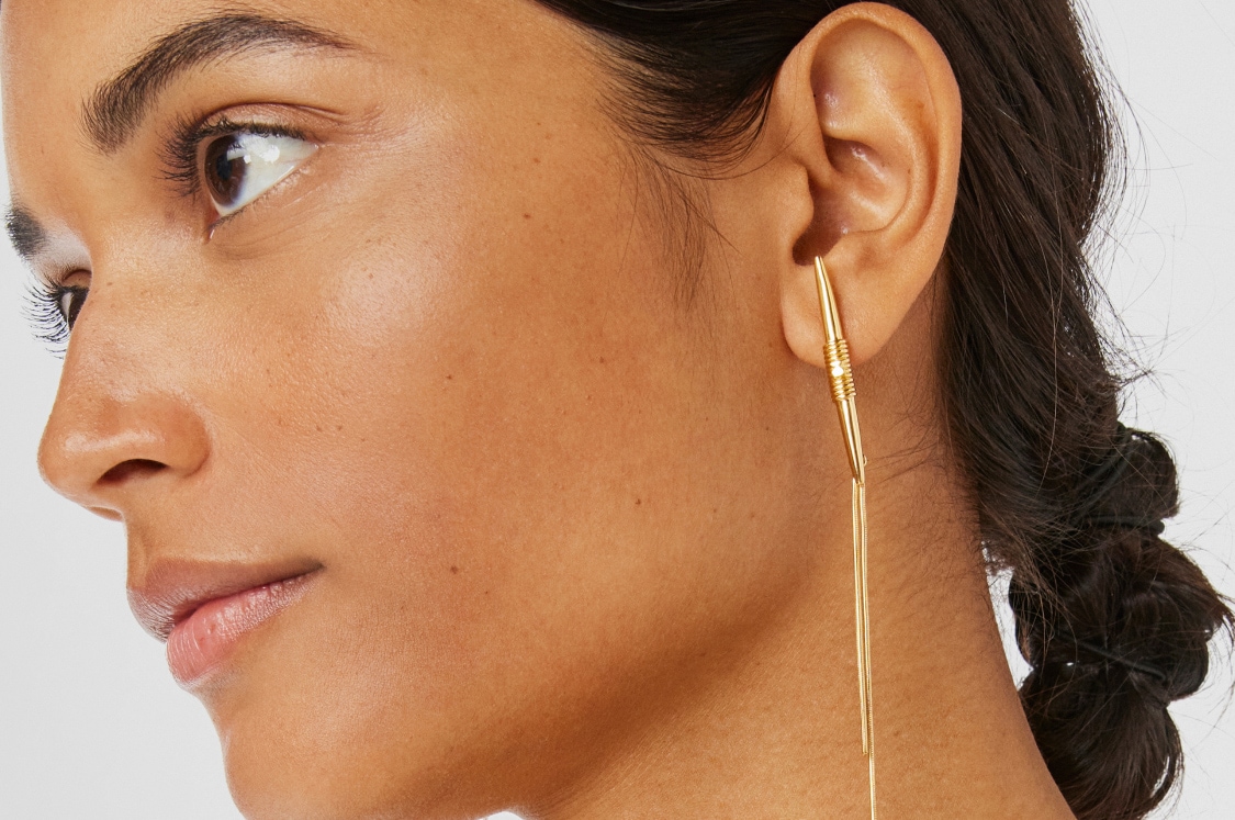 Gold Lure Earrings | TOUS