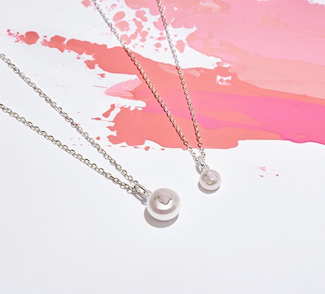 Icon Pearl necklace in silver and pearl | TOUS