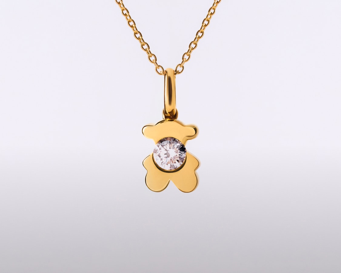 【激レア】TOUS necklace TOP トウスネックレストップ その他TOUS トウス クマモチーフ レディース ネックレス 中古