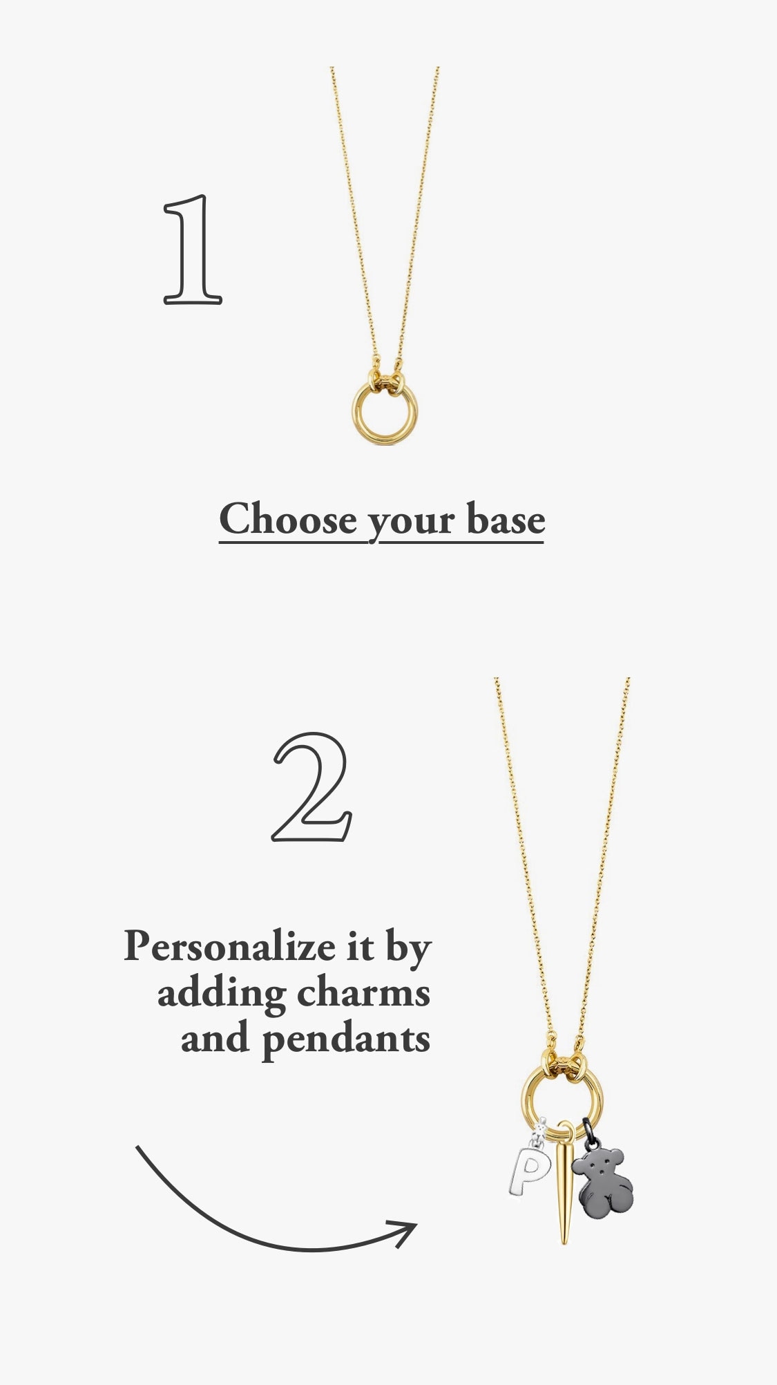 Personalized jewelry - Create your own & Tell your Story | TOUS