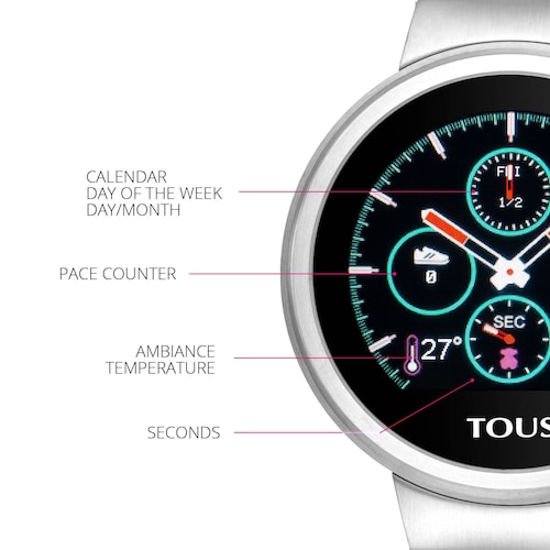Steel Rond Touch activity Watch