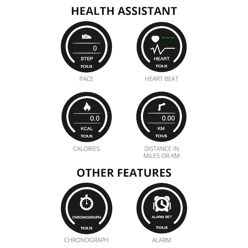 Steel Rond Touch activity Watch