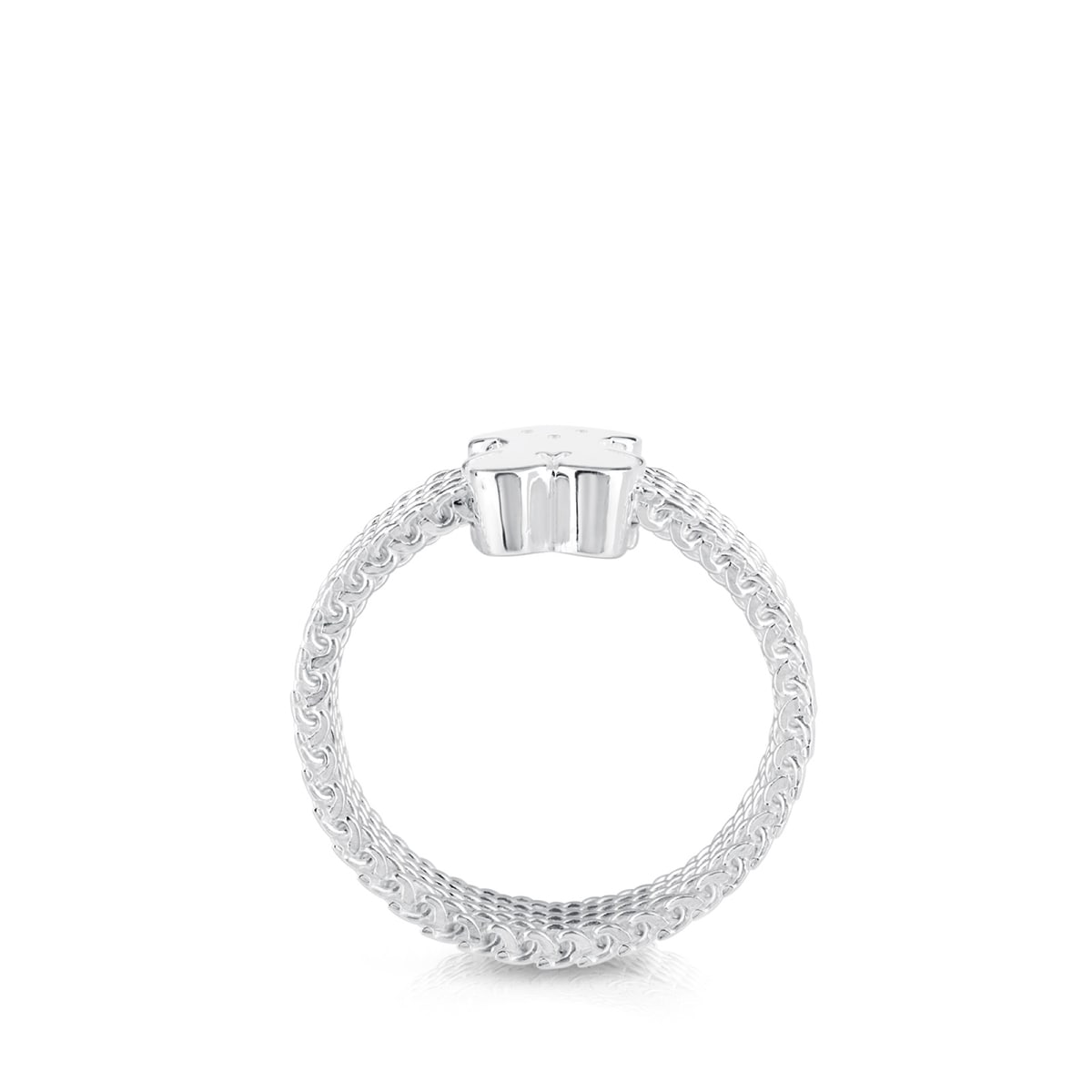 Anillo Mesh de Plata image number 1