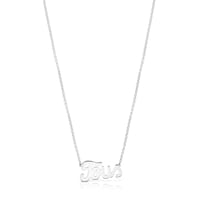 Collar de plata TOUS Logo
