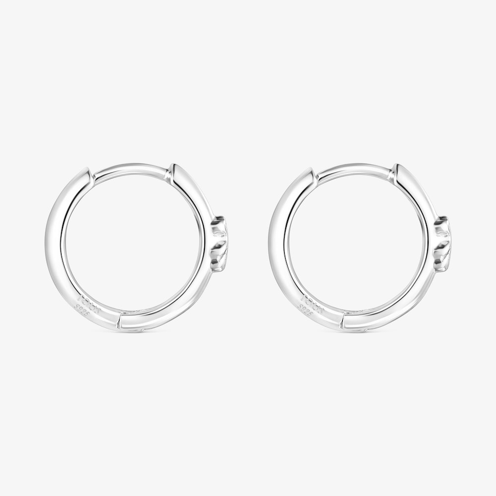 Pendientes aro oso de plata TOUS Basics