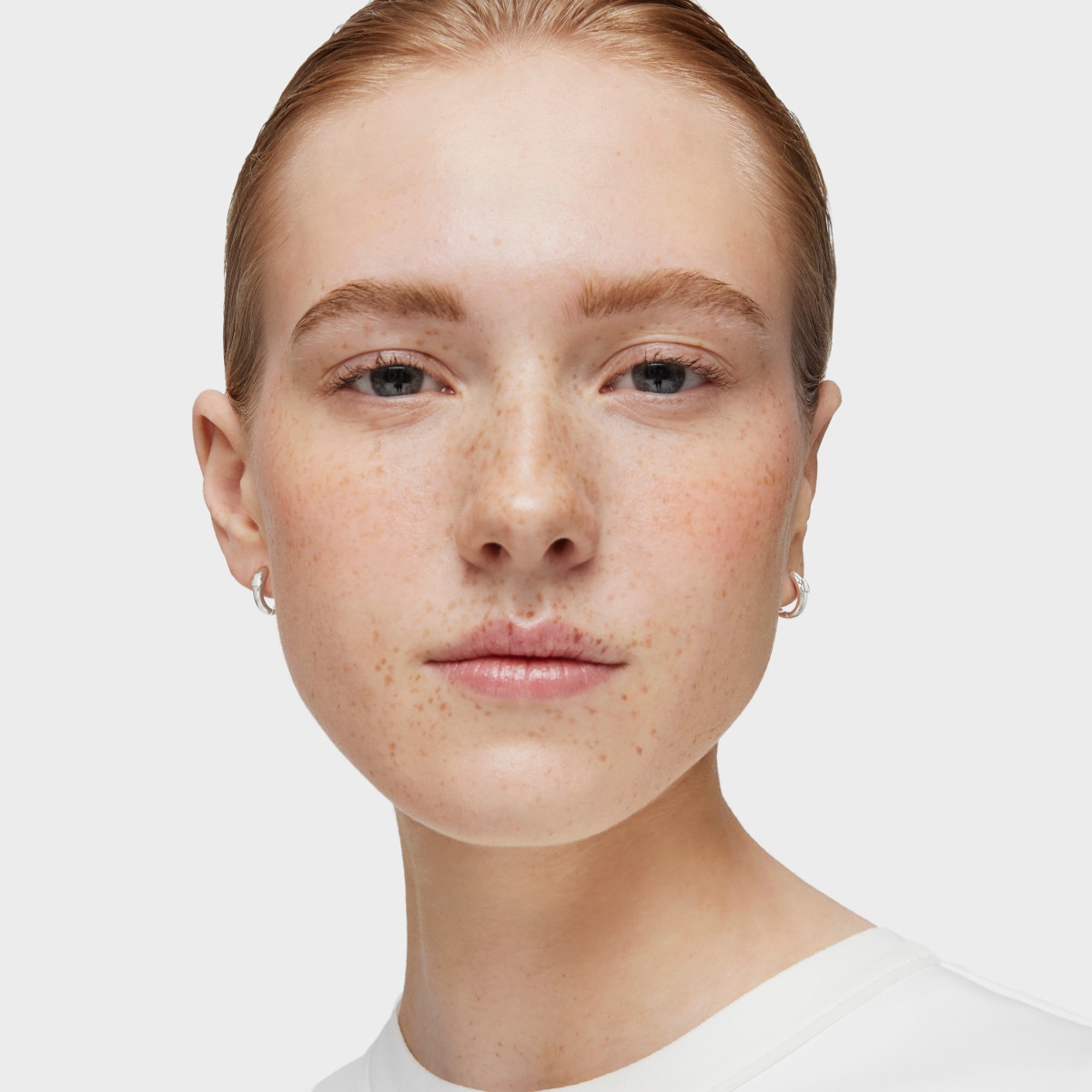Silver TOUS Basics Hoop earrings with bear