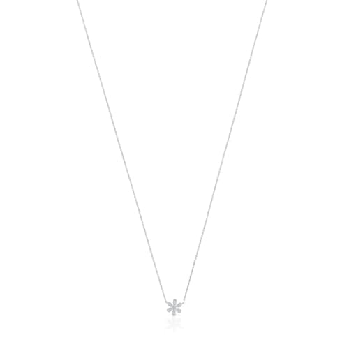 Colar Blume em Ouro branco e Diamantes