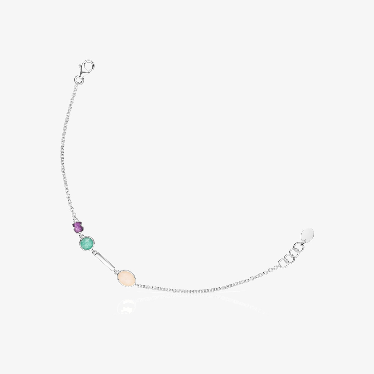 Tous - Pulsera De Plata Y Gemas Cool Color - Multi