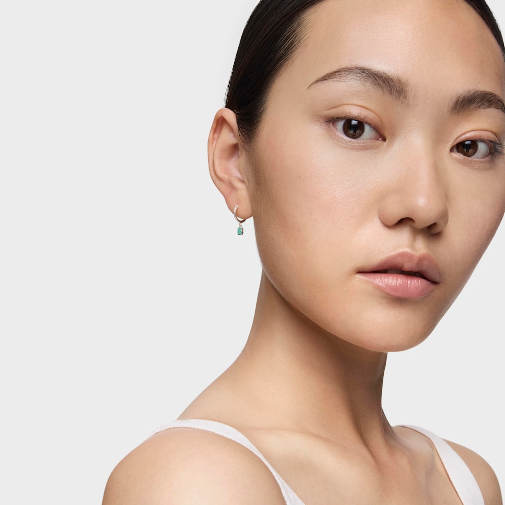 Pendientes de plata y amazonita Cool Color