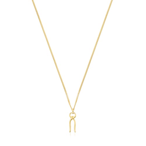 Silver Vermeil Job pliers Necklace image number 0