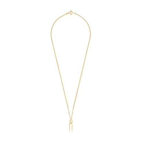 Colar Job tenaz em Prata Vermeil