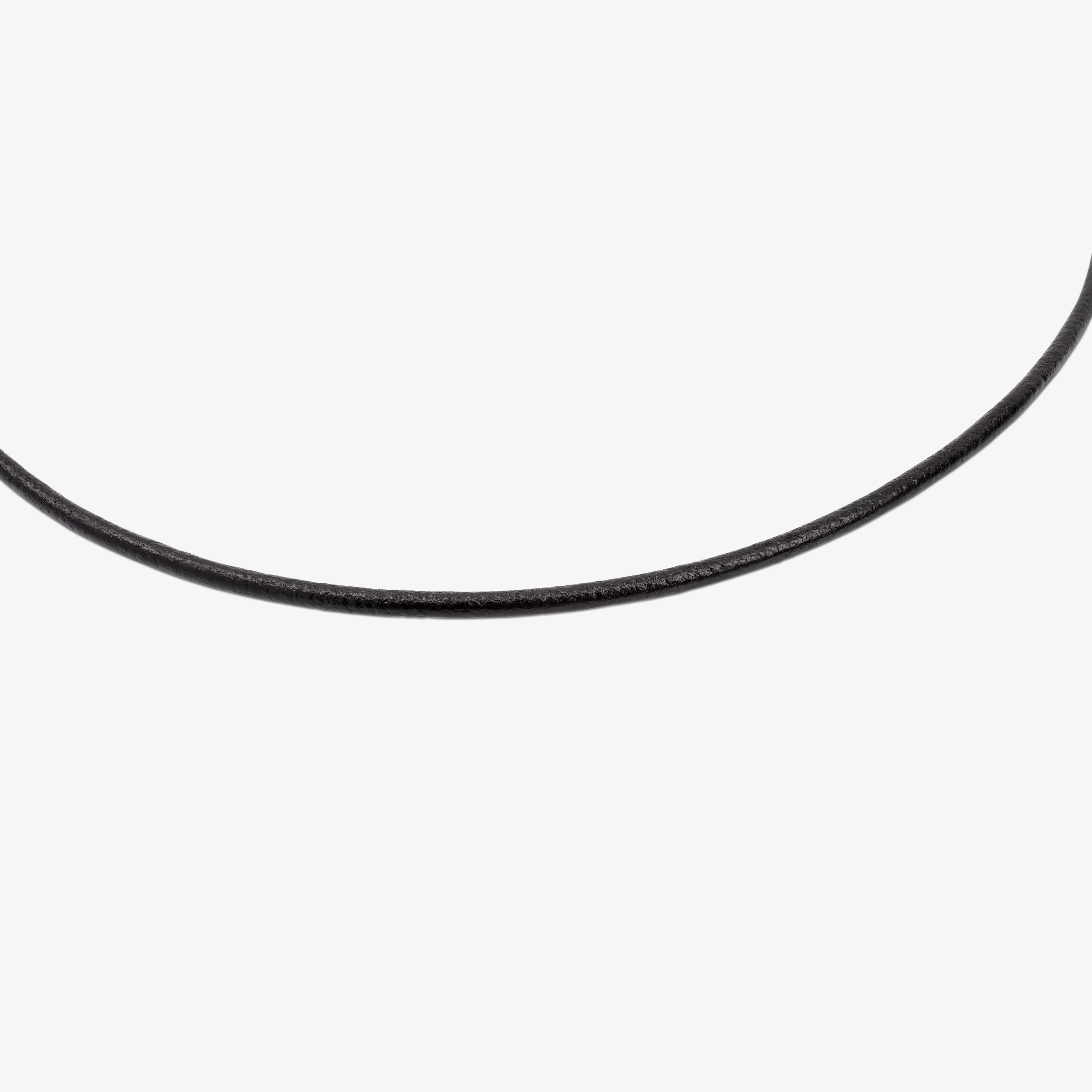 Black leather Choker with silver clasp TOUS Chokers