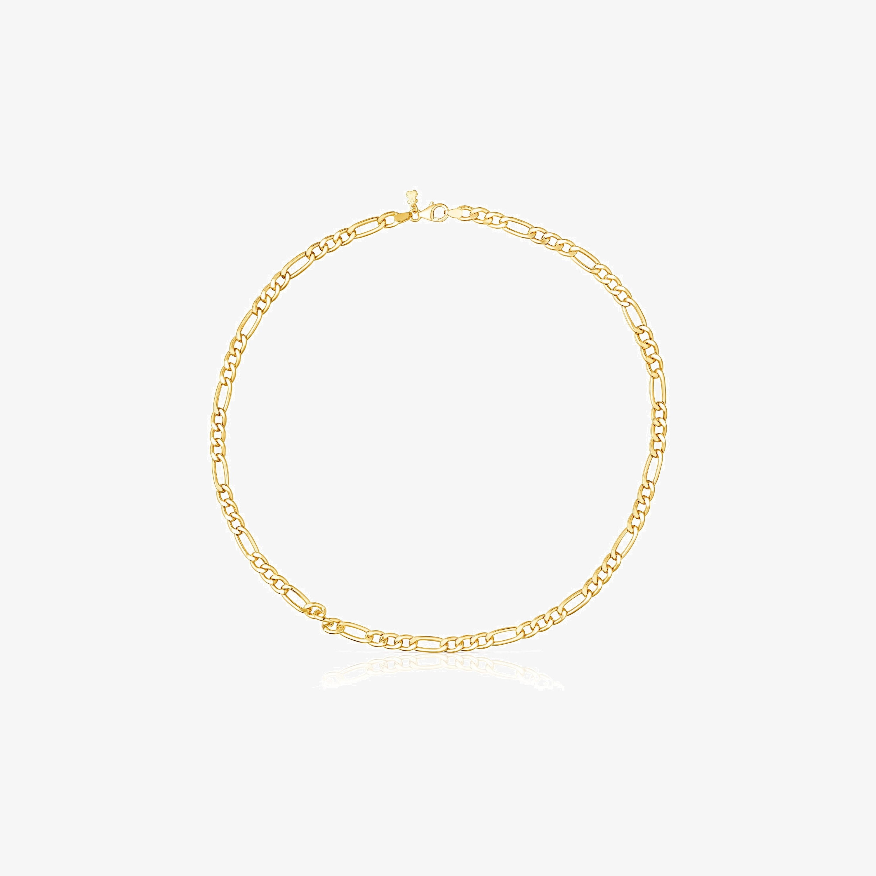 18K gold vermeil TOUS Chain curbed Bracelet