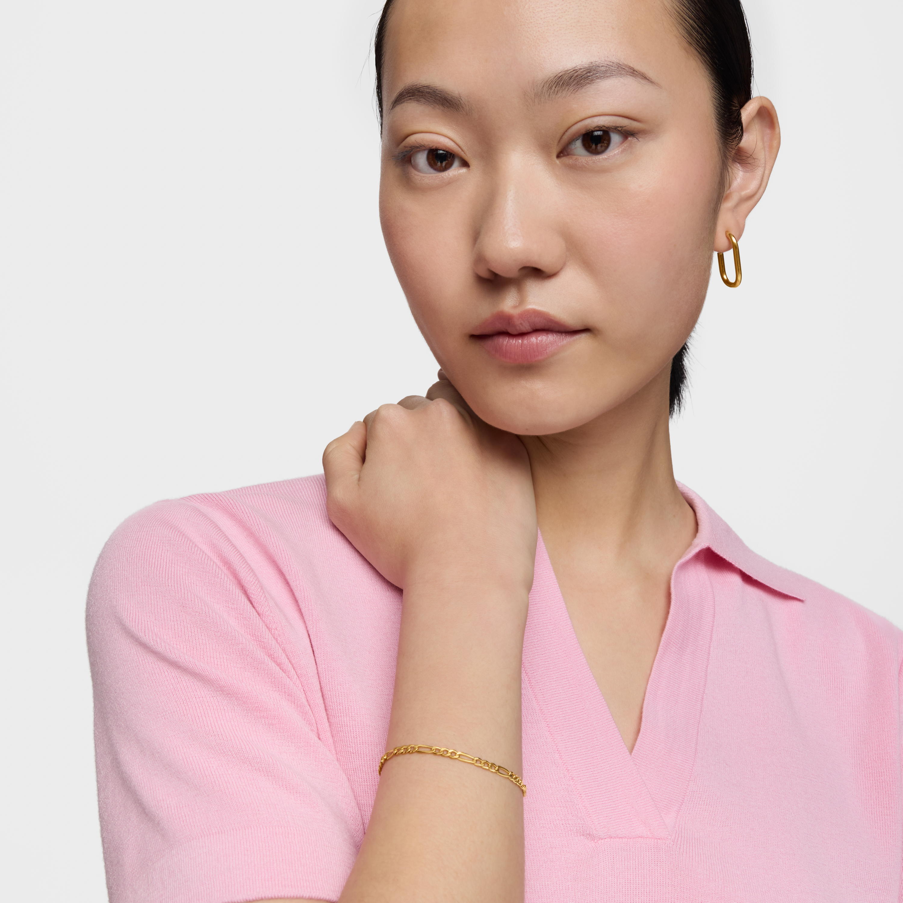 18K gold vermeil TOUS Chain curbed Bracelet