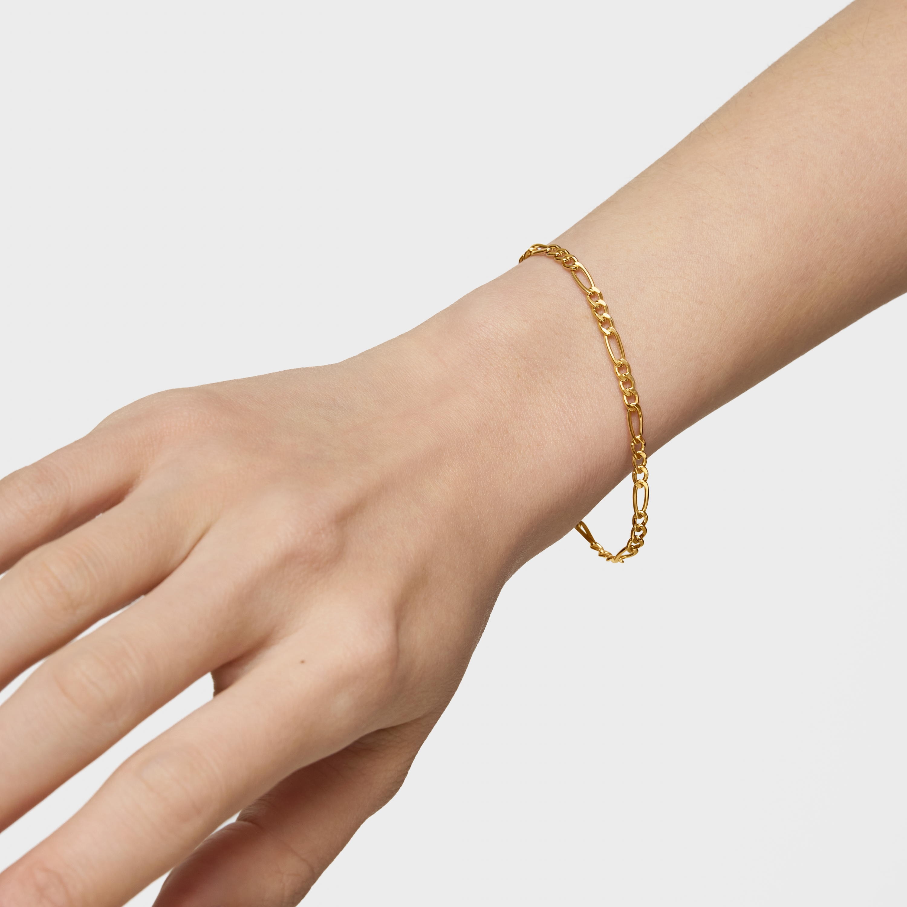 18K gold vermeil TOUS Chain curbed Bracelet