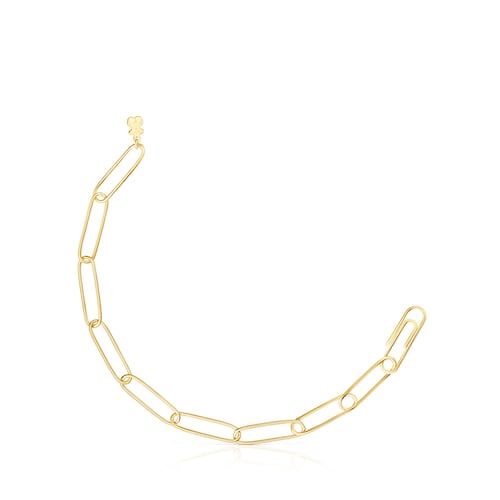 Pulseira TOUS Chain clip em Prata Vermeil