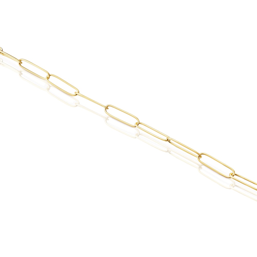Pulseira TOUS Chain clip em Prata Vermeil
