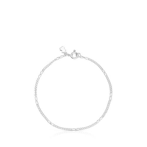 Silver and Dark Silver TOUS Chain Bracelets pack