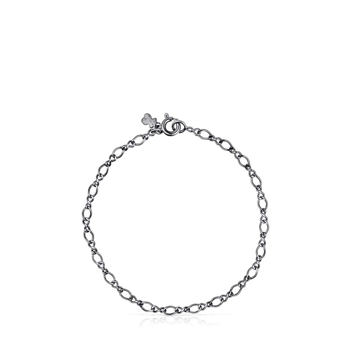 Silver and Dark Silver TOUS Chain Bracelets pack