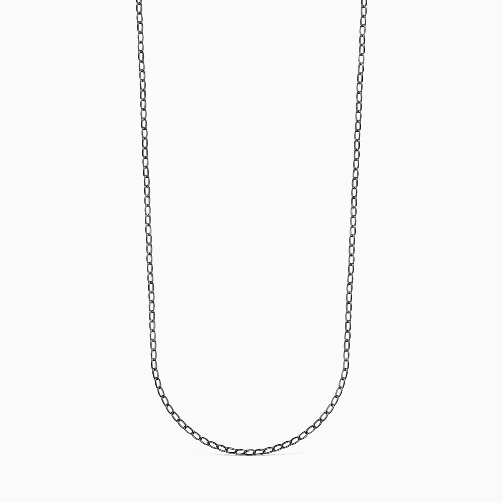 Medium Dark Silver TOUS Chain oval Chain